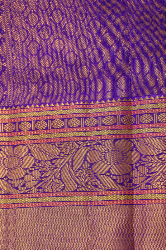 Golden Yellowish with Violet Border