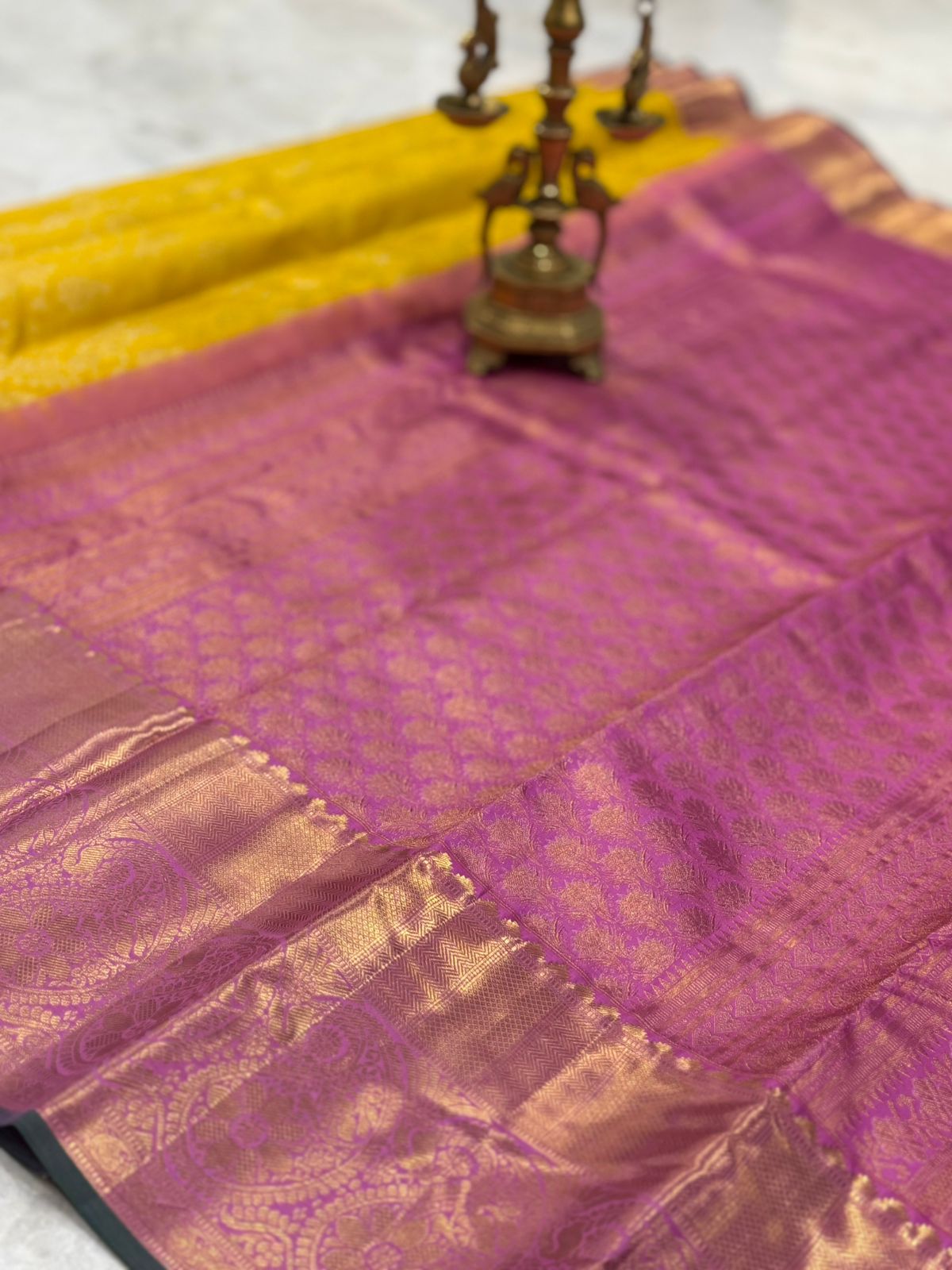 Turmeric Yellow Royal Weave