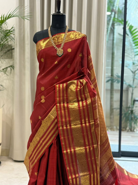 Regal Red Kanjivaram