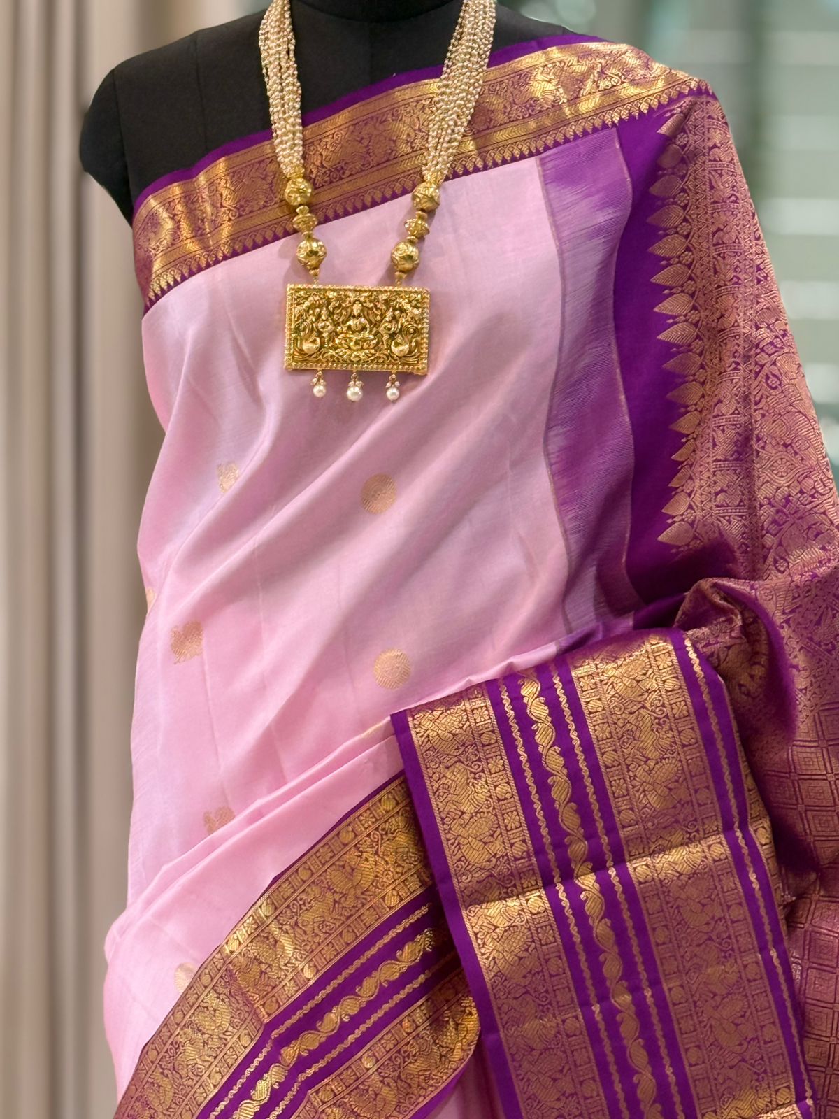 Blush Pink Regal Kanjivaram