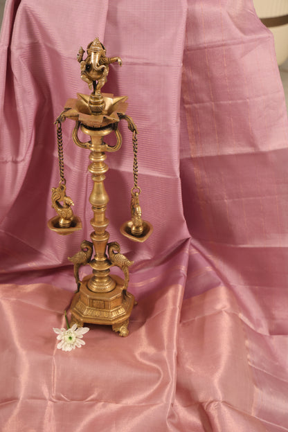 Light Onion Pink Vertical Dull Gold