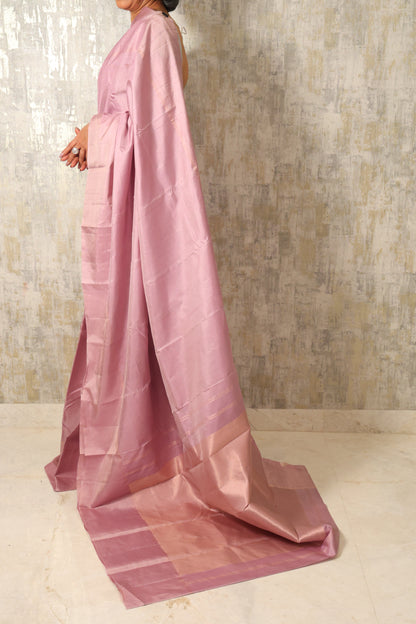 Light Onion Pink Vertical Dull Gold