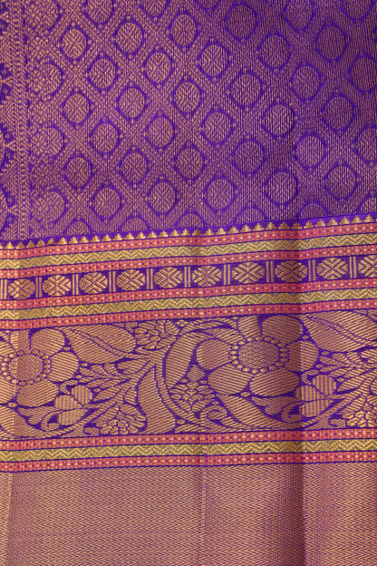 Golden Yellowish with Violet Border