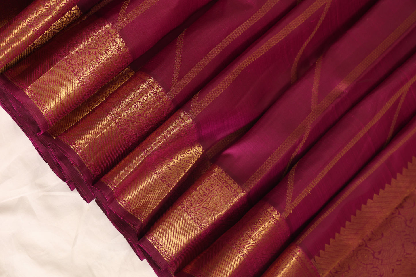 Purple Green Striped