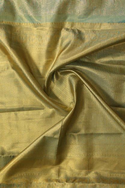 Firozi Blue Aqua full gold Zari Work