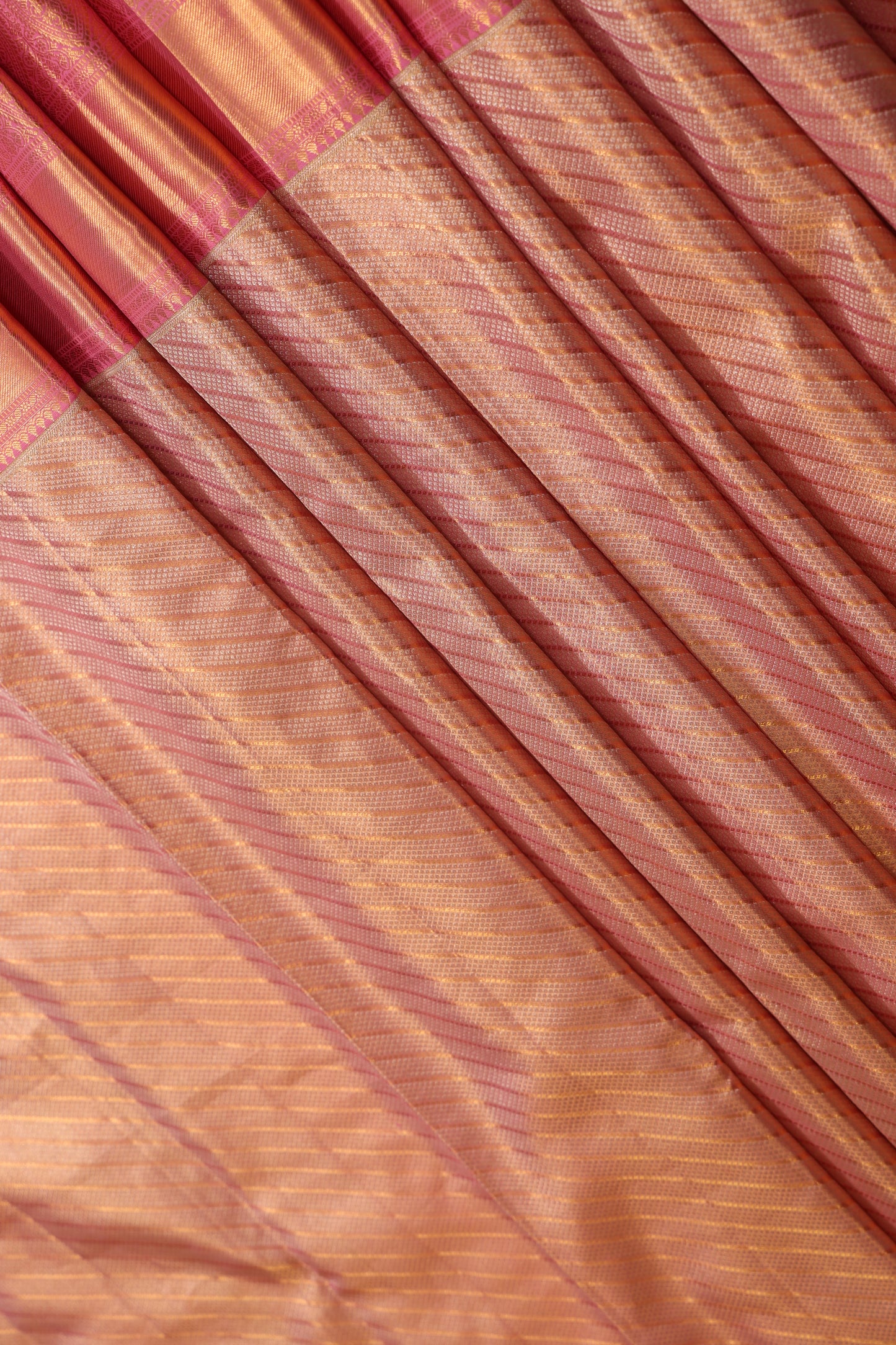 Pink Diagonal Stripe Golden