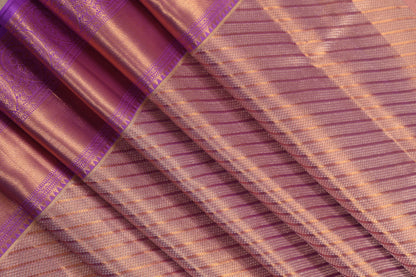 Lavender Diagonal Stripes