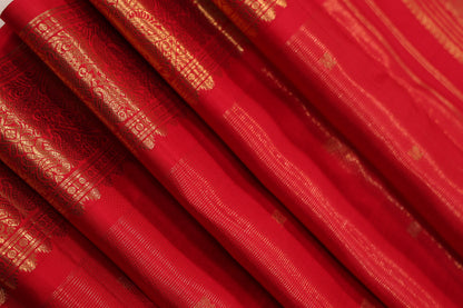 Red Vairoosi Golden Border