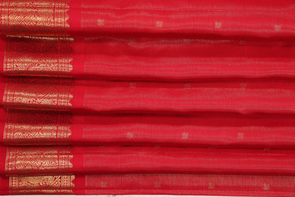 Red Vairoosi Golden Border