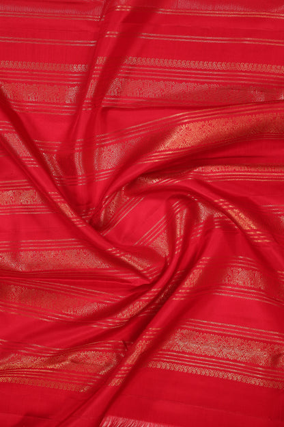 Red Vairoosi Golden Border