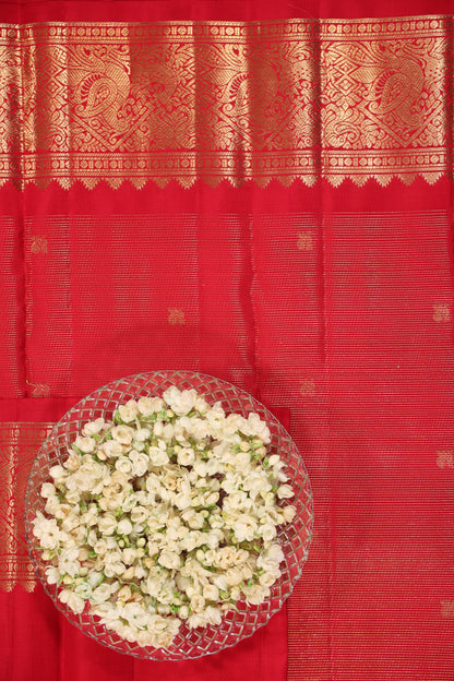 Red Vairoosi Golden Border