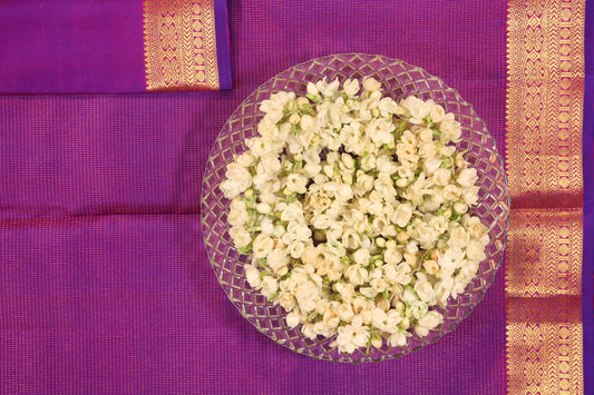 Violet Vairaoosi with small golden Border