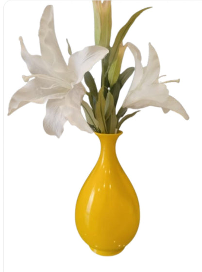 Yellow Flower Vase