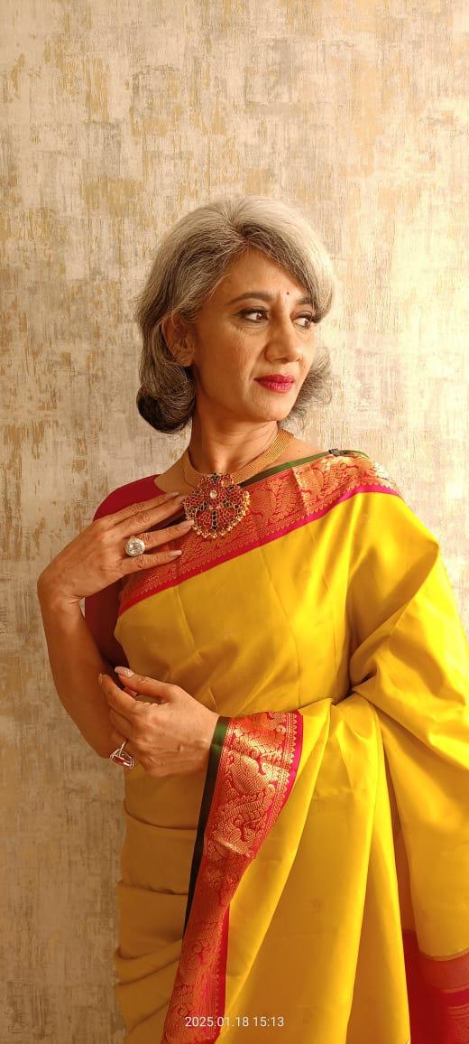 Lemon Yellow Pink Small Border