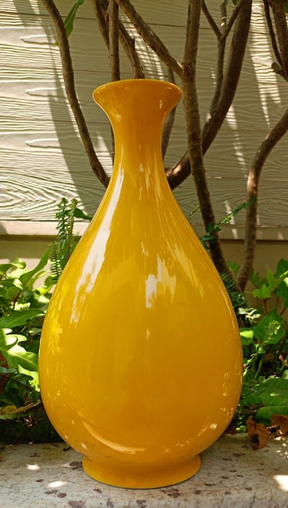 Yellow Flower Vase