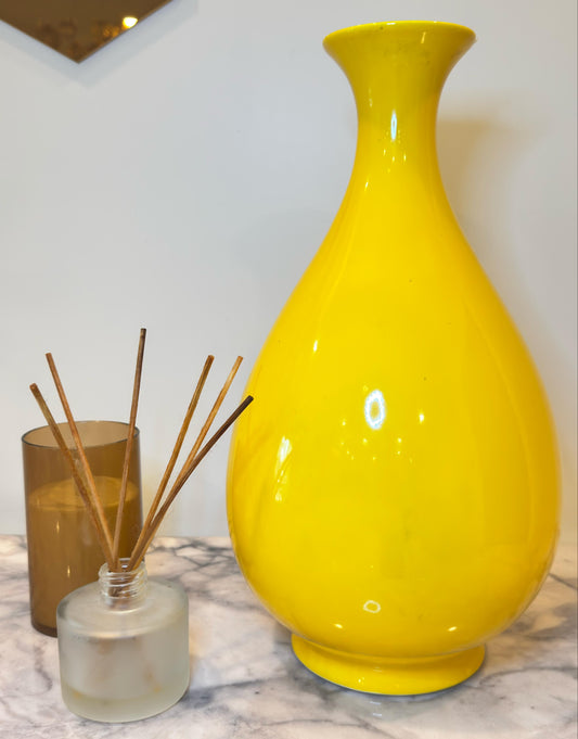 Yellow Flower Vase