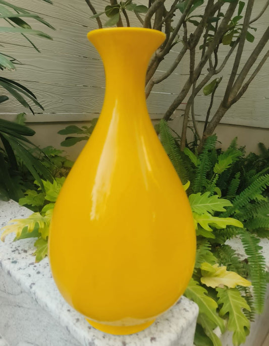 Yellow Flower Vase