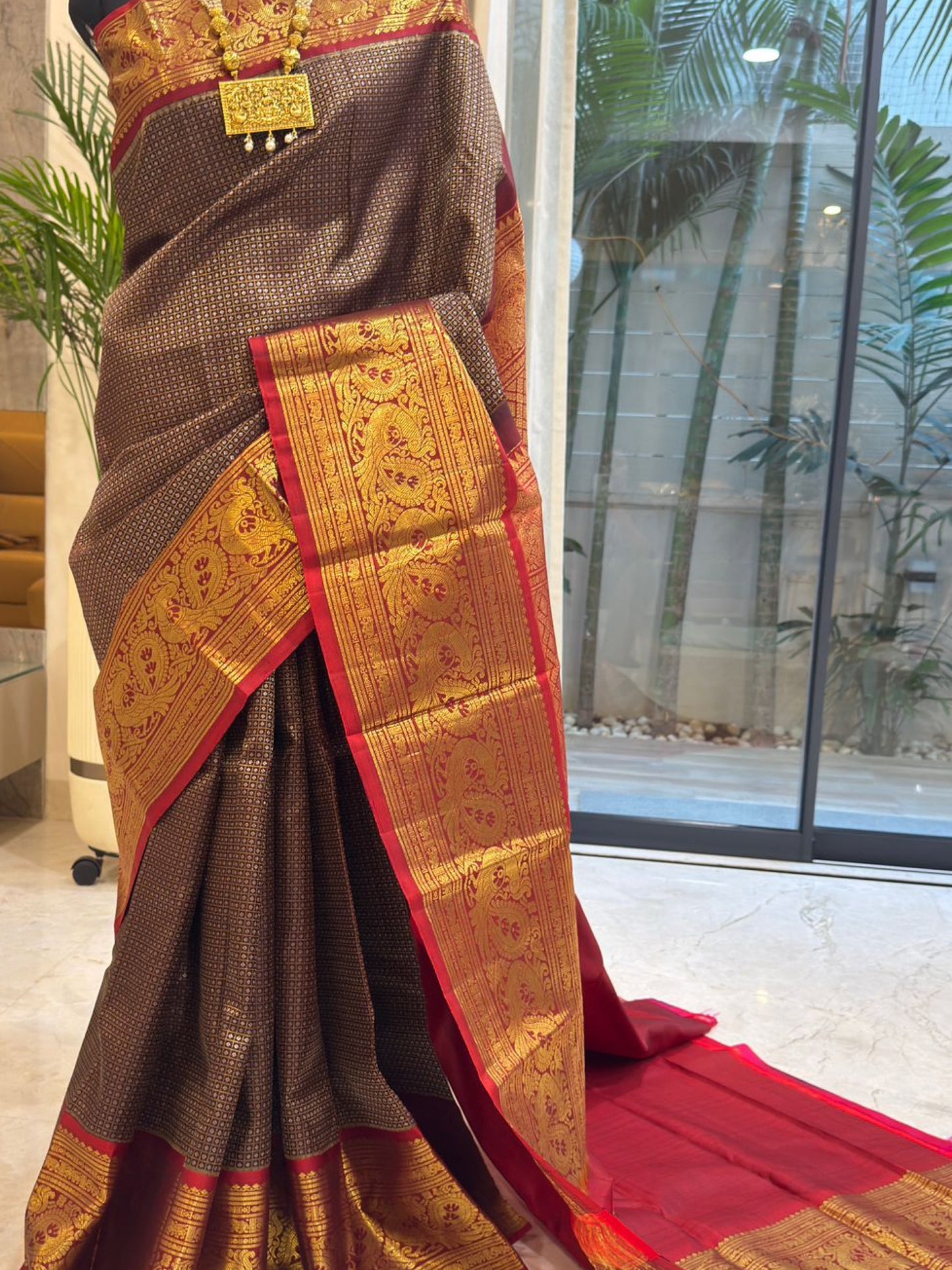 Timeless Crimson Kanjivaram