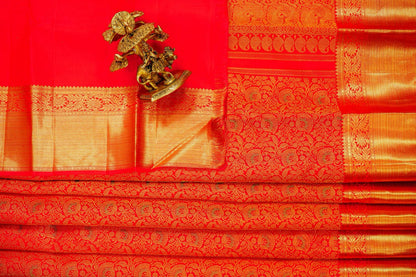 Vermilion Red with Exquisite Gold