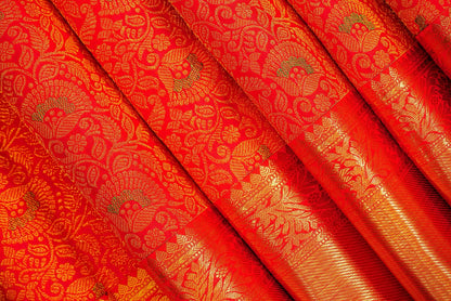 Vermilion Red with Exquisite Gold