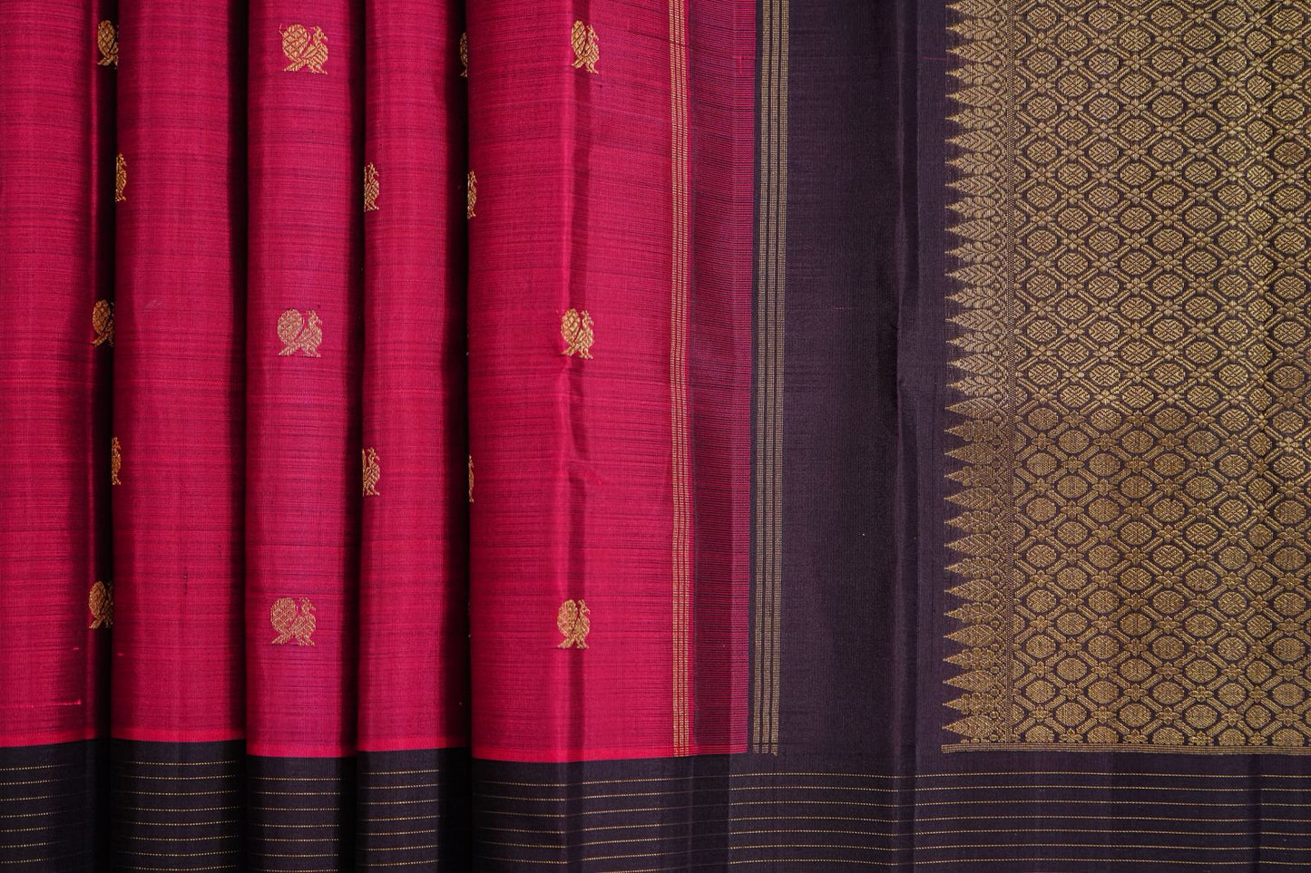 Rich Magenta with Deep Purple Hues