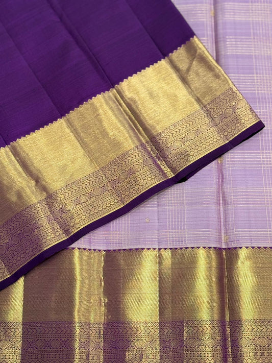 Sunlit Gold on Lavender Mist