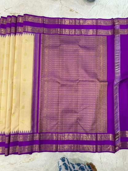 Golden Whisper Ivory Silk Splendor