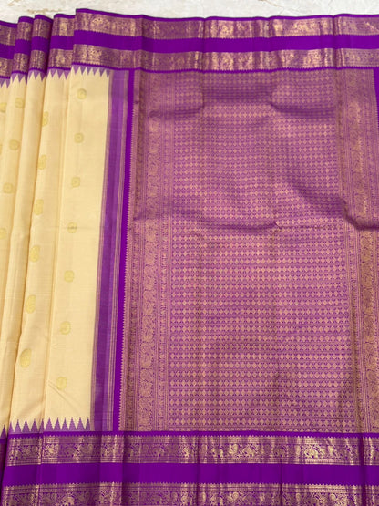 Golden Whisper Ivory Silk Splendor