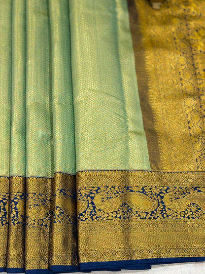 Pastel Green Royal Elegance