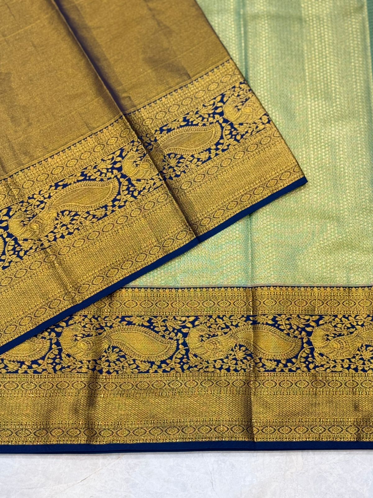 Pastel Green Royal Elegance