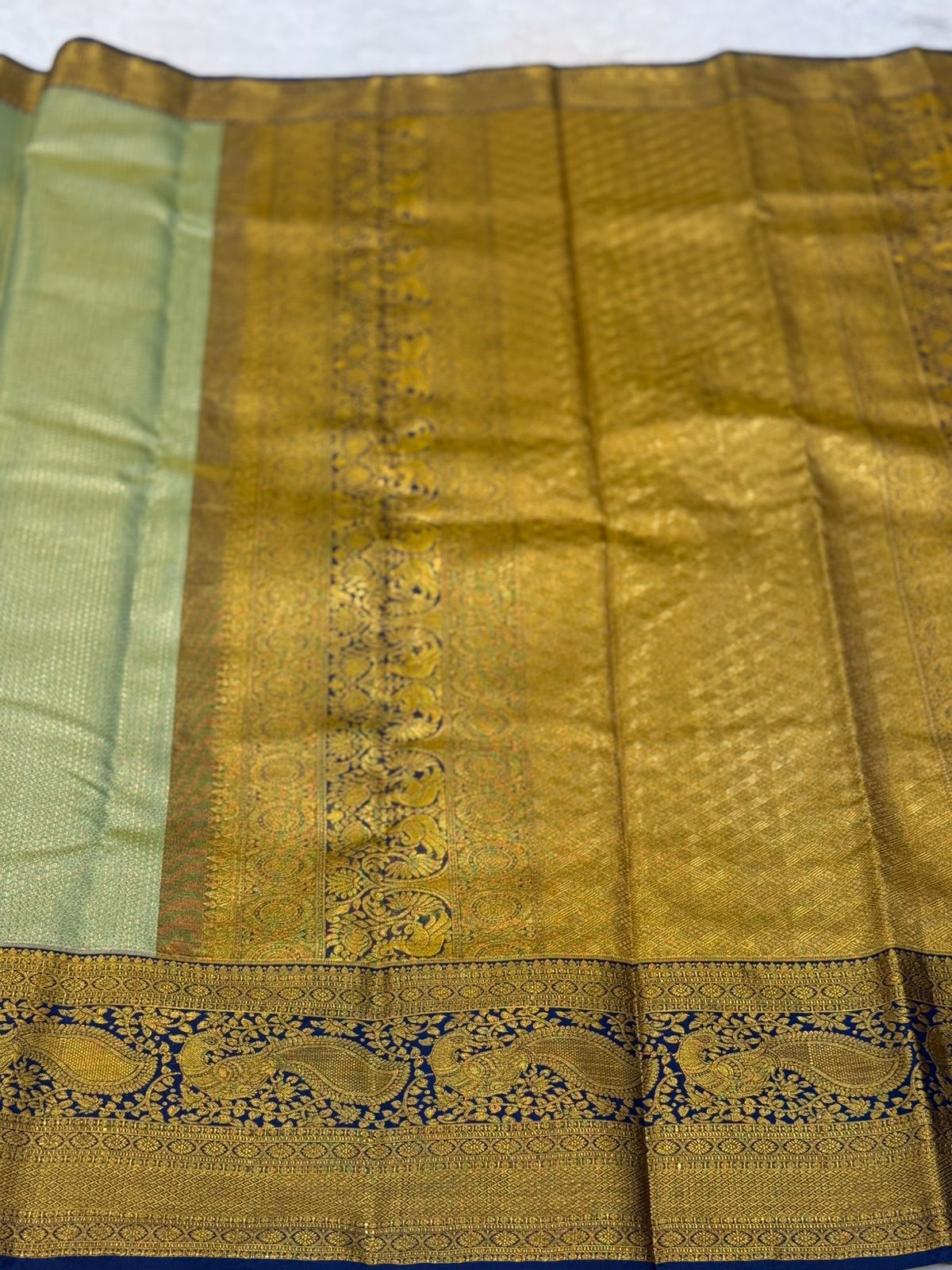 Pastel Green Royal Elegance