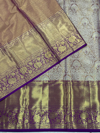 Violet Magenta Radiance in Silk