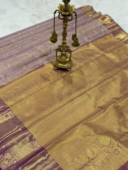 Violet Magenta Radiance in Silk