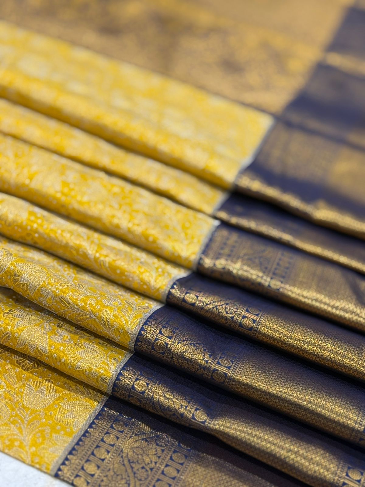 Golden Zari Sunshine Royal Elegance