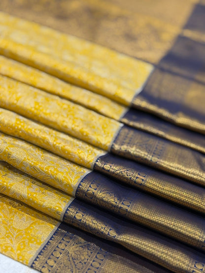 Golden Zari Sunshine Royal Elegance