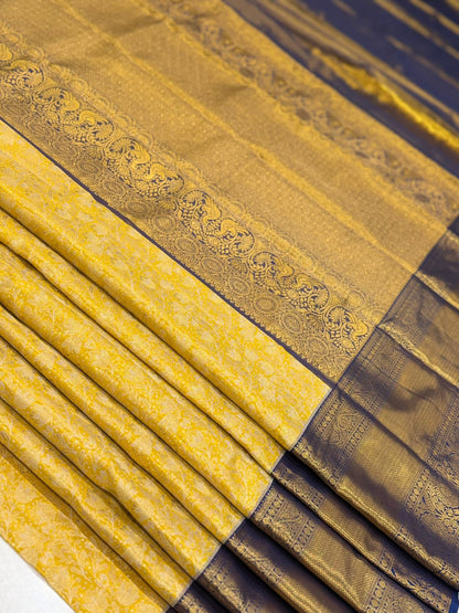 Golden Zari Sunshine Royal Elegance