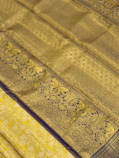 Golden Zari Sunshine Royal Elegance