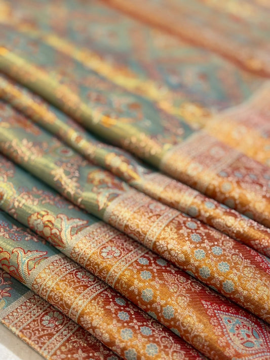 Grand Pallu Kanjivaram Wedding Saree