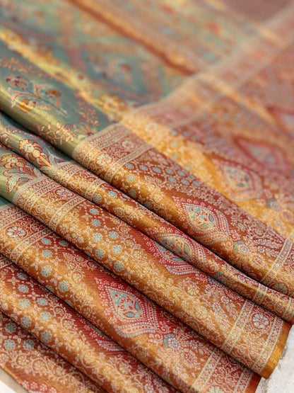 Grand Pallu Kanjivaram Wedding Saree