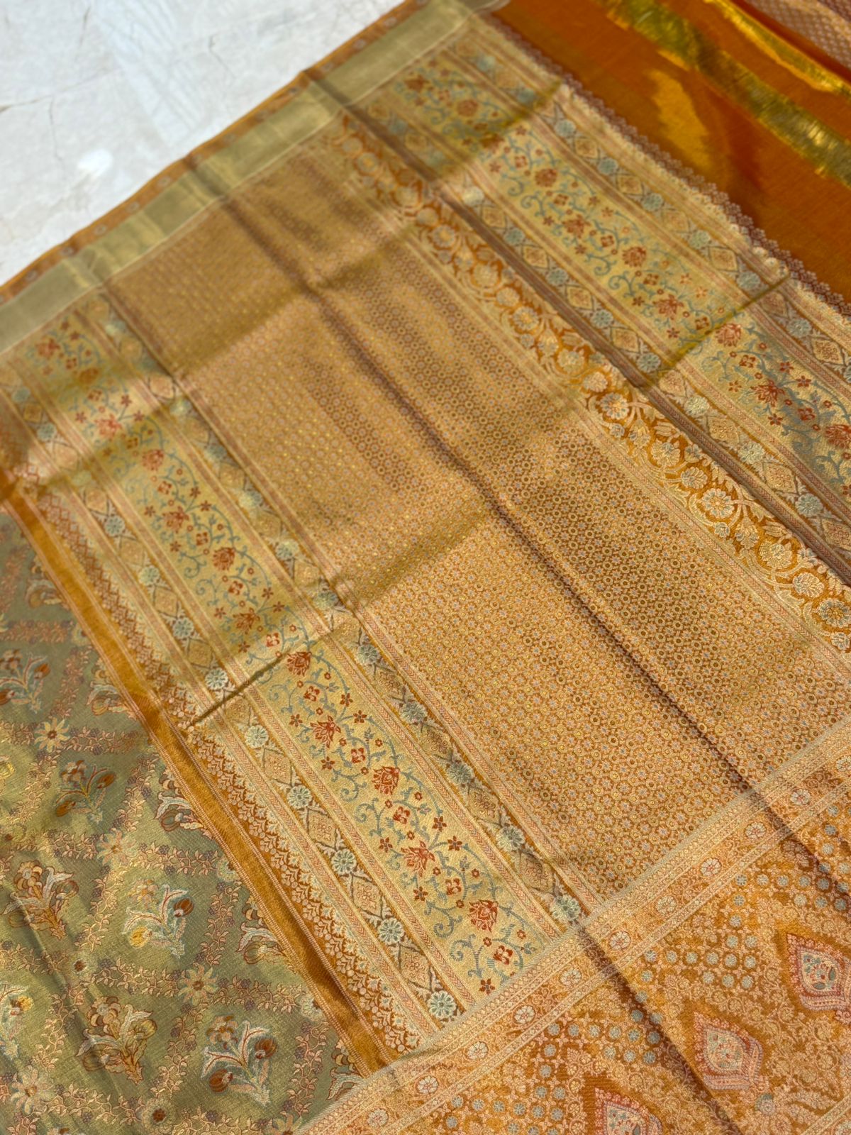 Grand Pallu Kanjivaram Wedding Saree