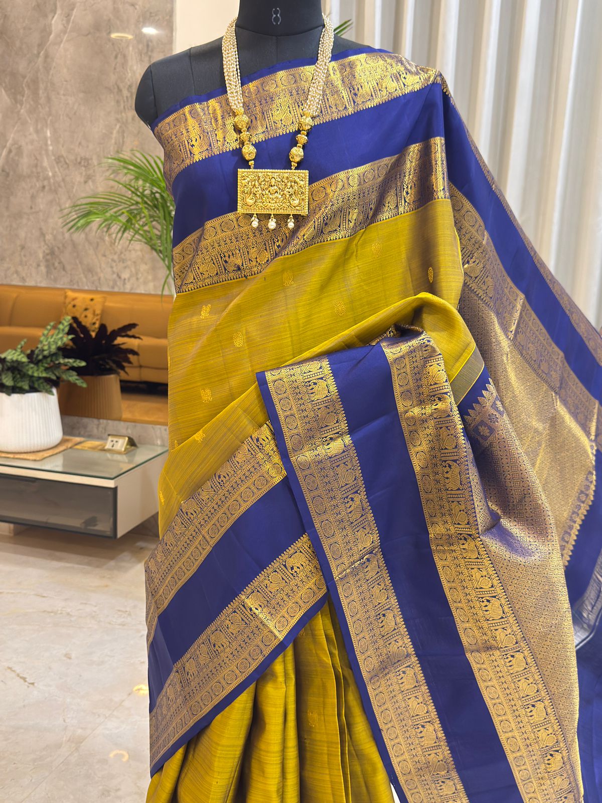 Handwoven Kanjivaram Silk Saree
