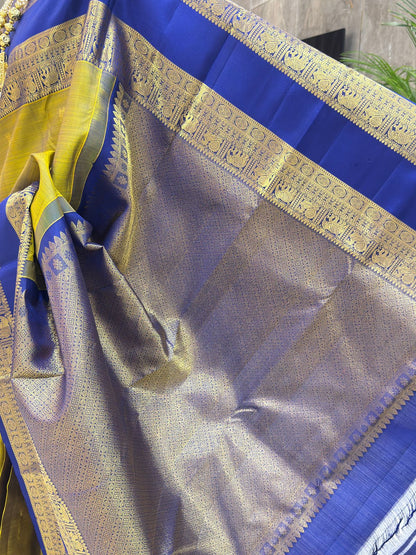 Handwoven Kanjivaram Silk Saree
