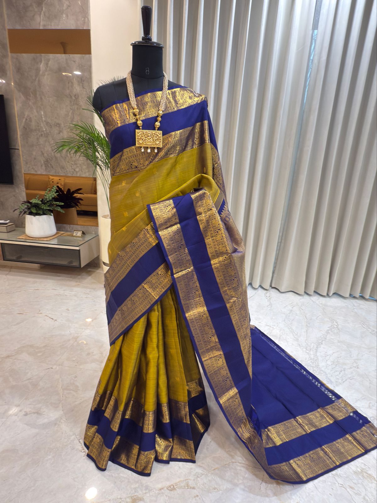 Handwoven Kanjivaram Silk Saree