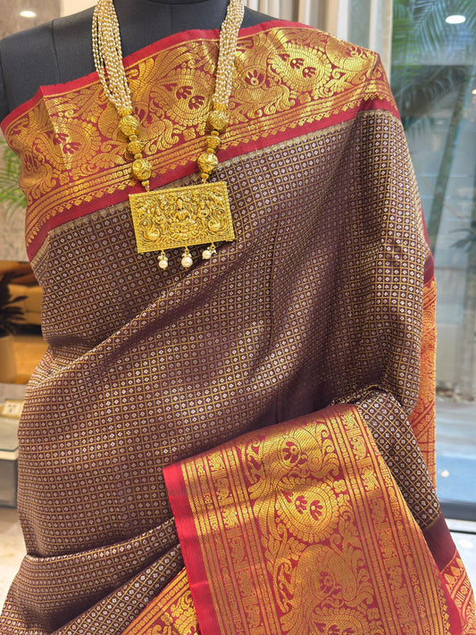 Timeless Crimson Kanjivaram