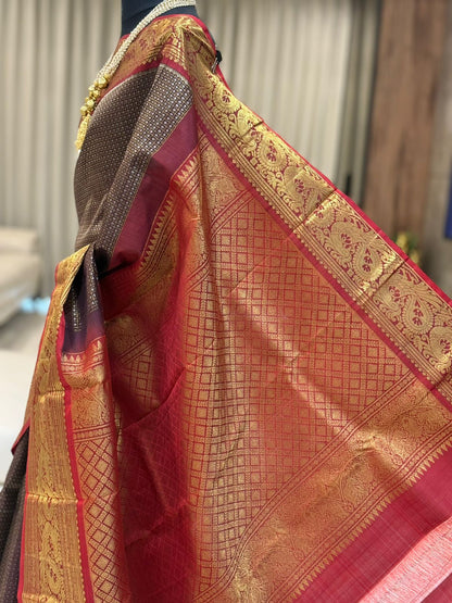 Timeless Crimson Kanjivaram