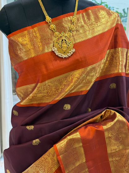 Classic Brown Kanjivaram