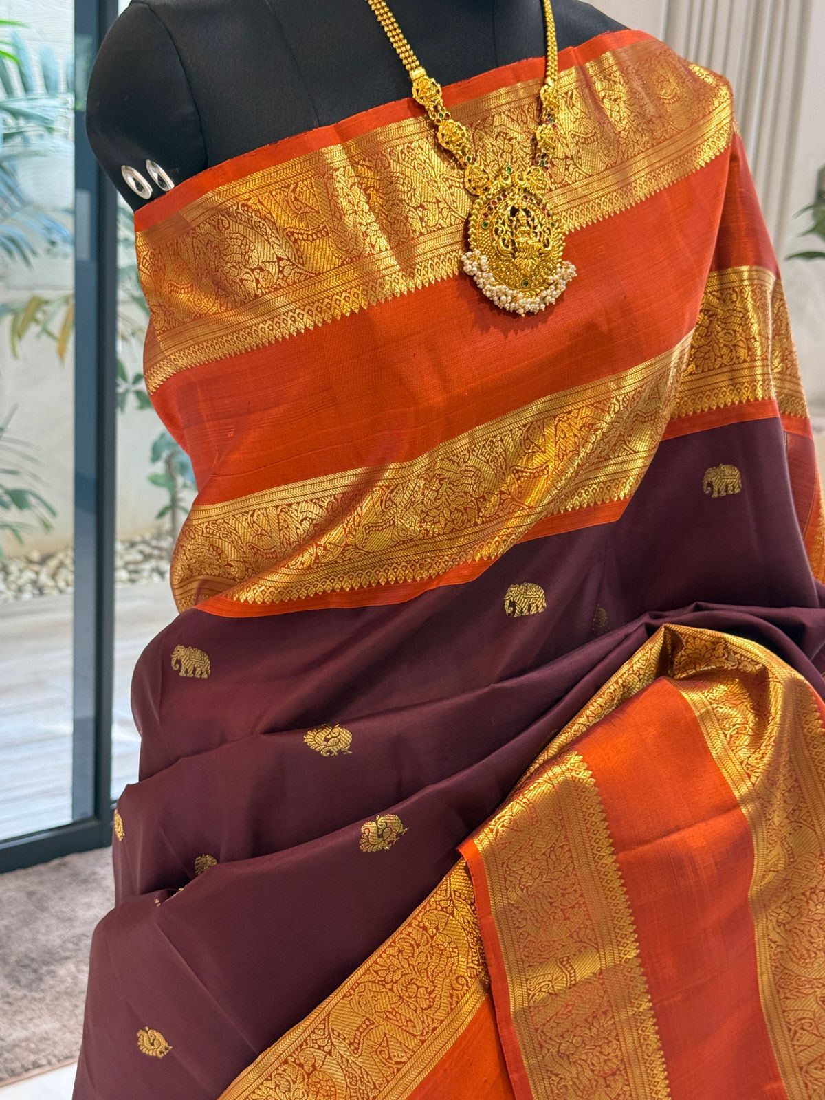 Classic Brown Kanjivaram