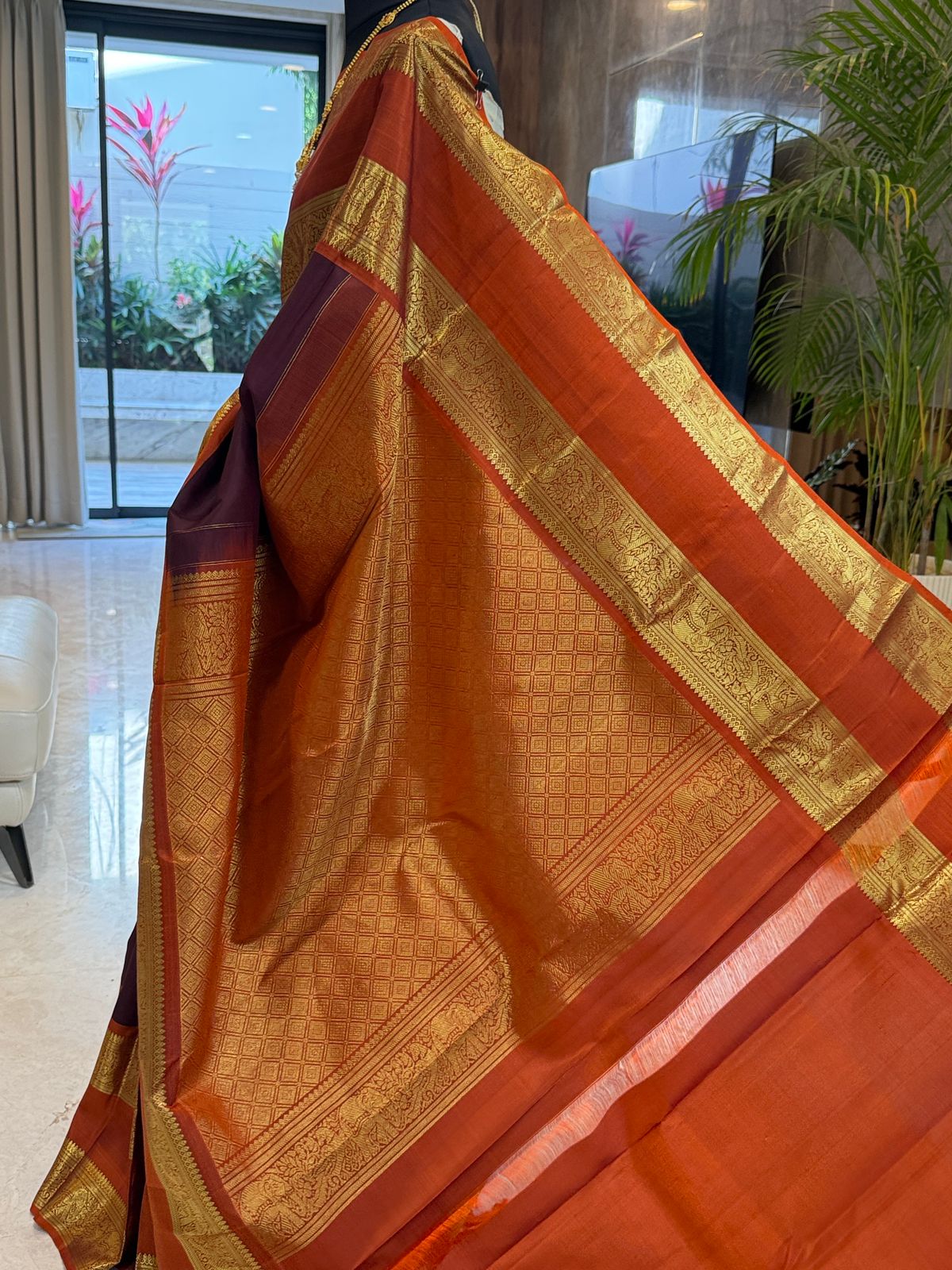 Classic Brown Kanjivaram