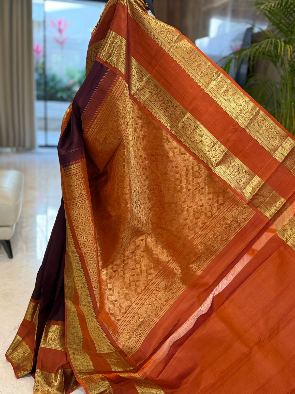 Classic Brown Kanjivaram