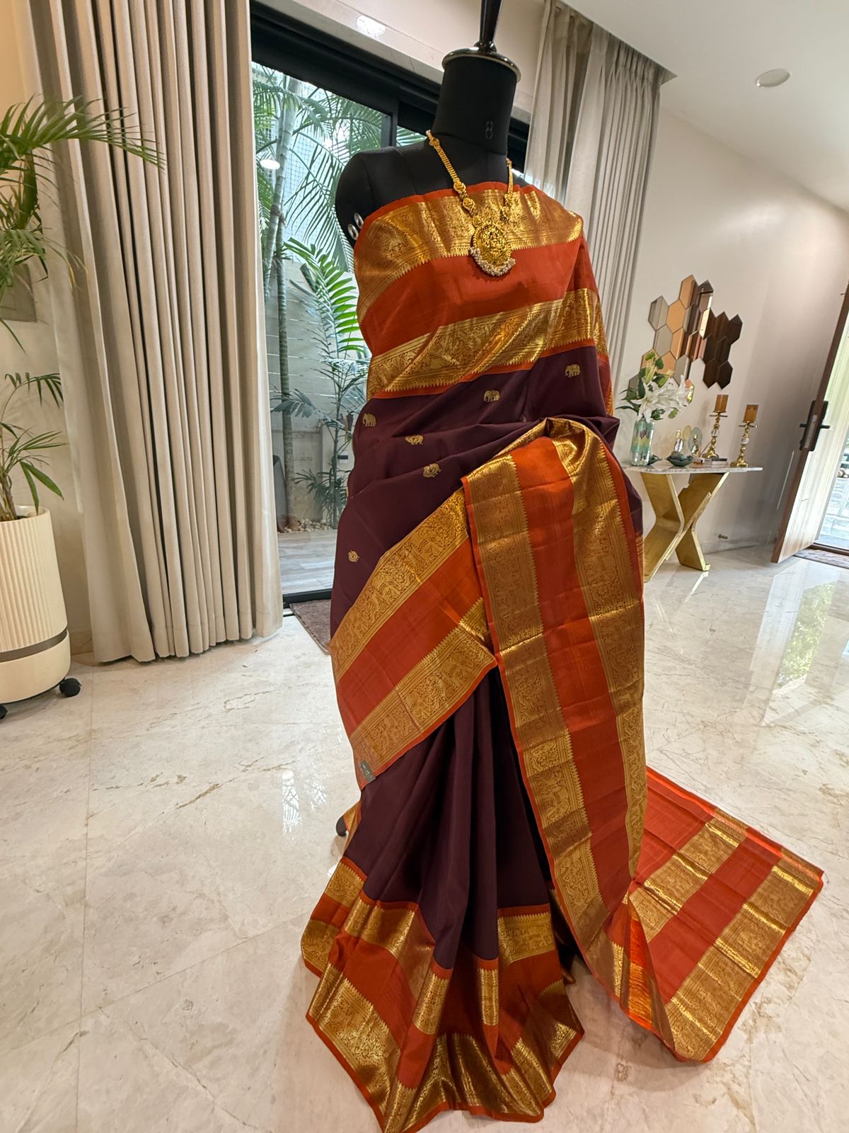 Classic Brown Kanjivaram